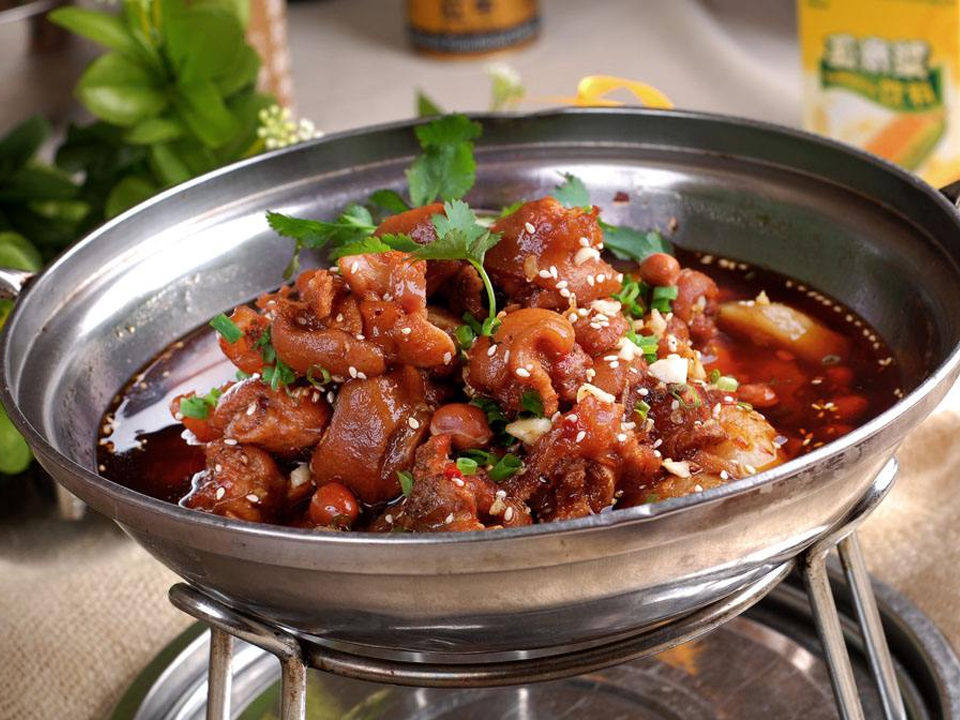 糯香干鍋豬蹄培訓(xùn)菜品展示1