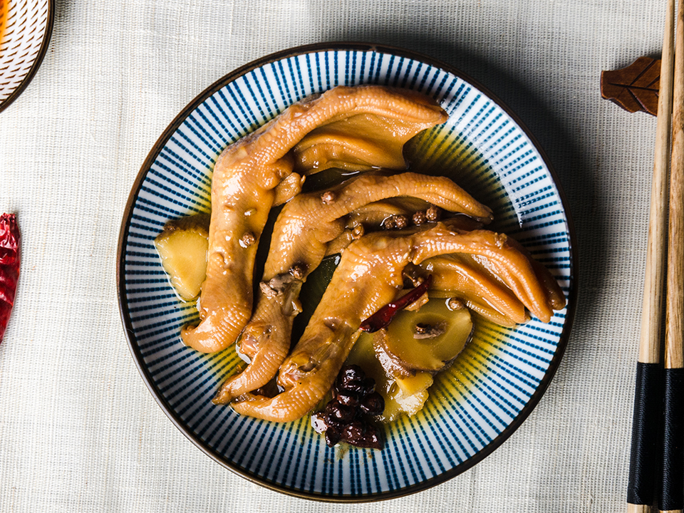 鹵鴨掌培訓(xùn)菜品展示2