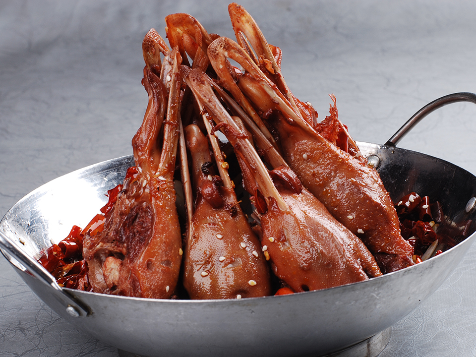 鹵鴨頭培訓菜品展示1